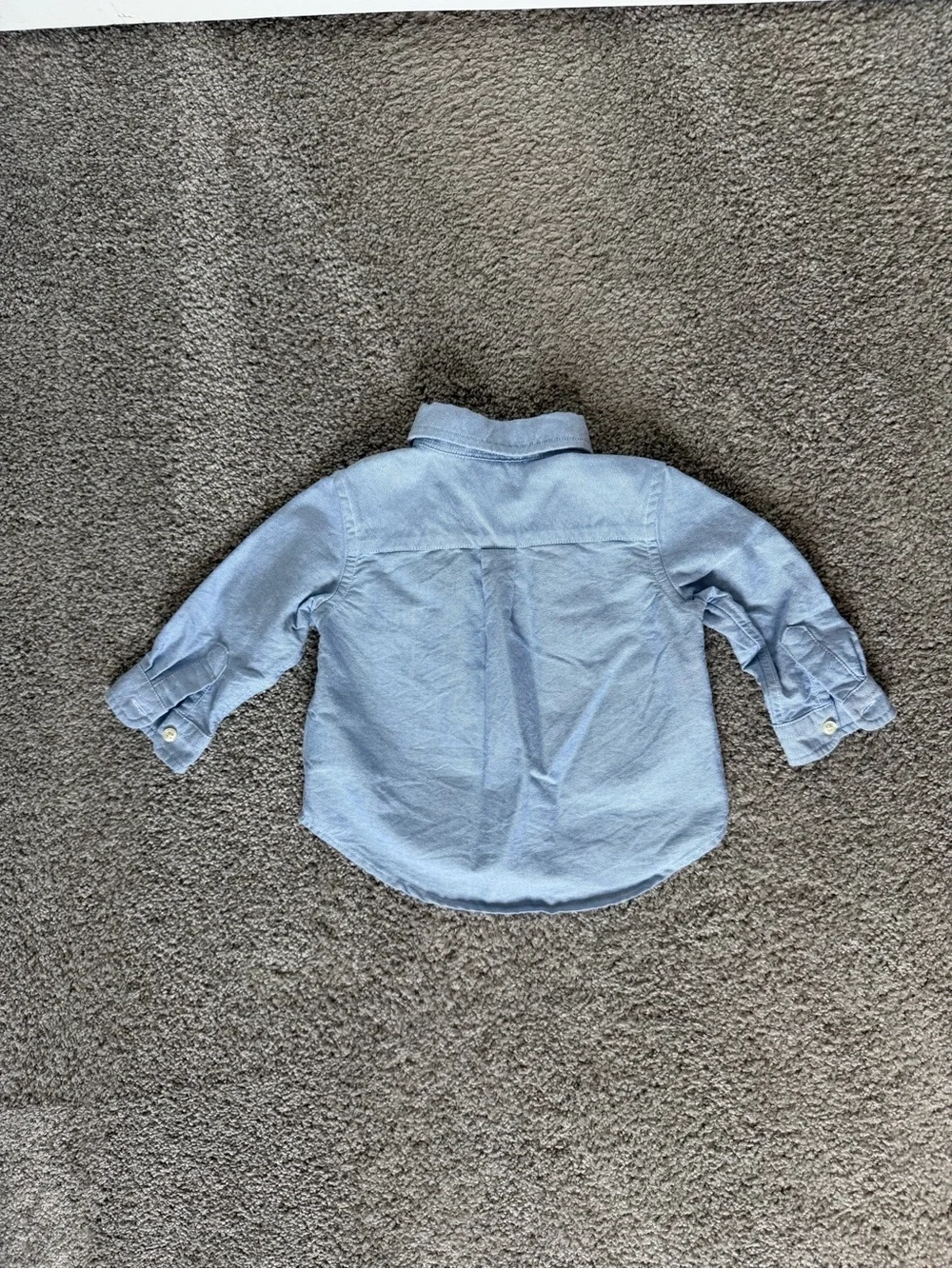 Ralph Lauren Baby Boy Iconic Oxford Shirt Button-Down Shirt Size 6M
